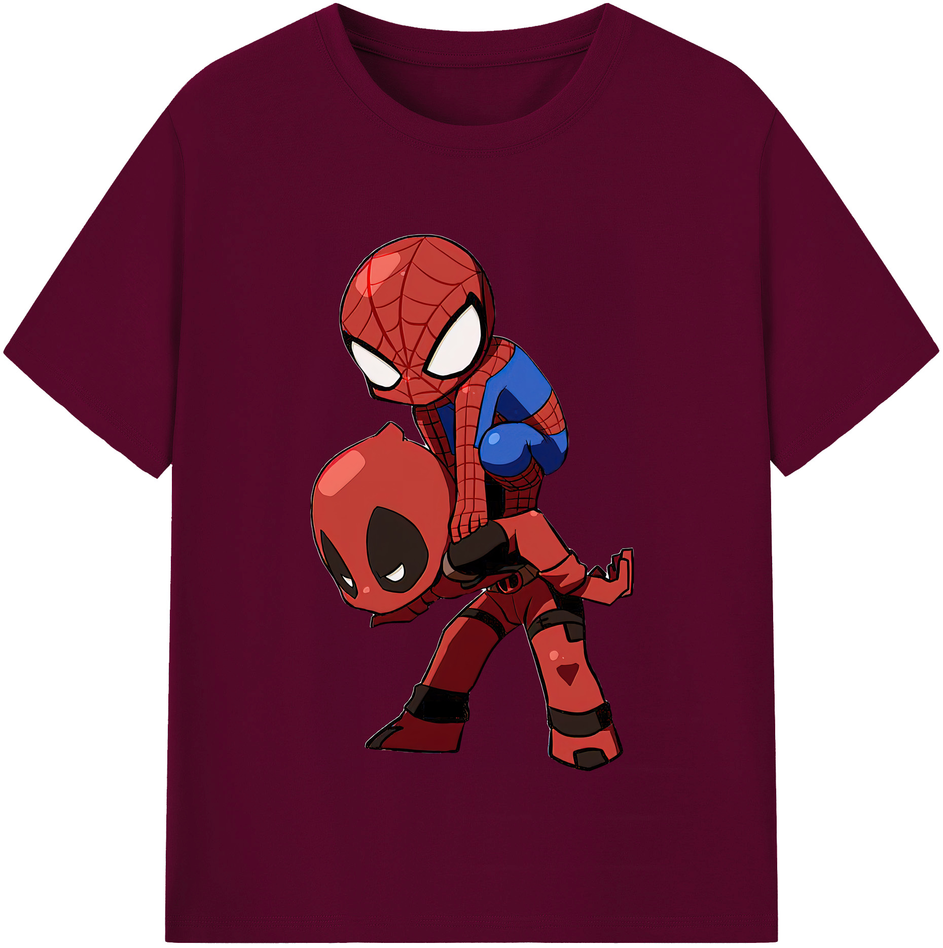 （画像用） Deadpool デッドプール レディースカジュアルプリントTシャツ（綿100％）